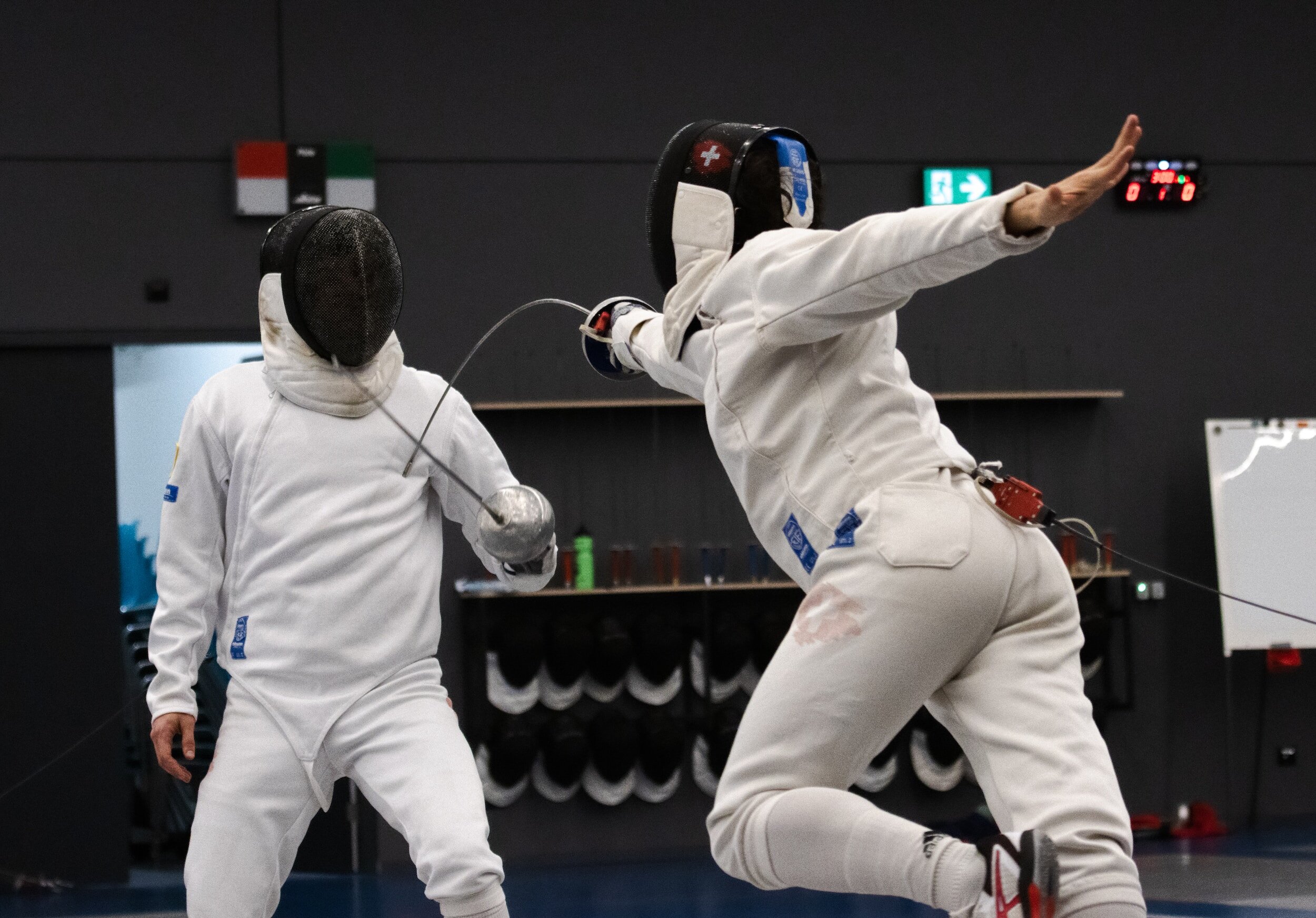 fencing spar